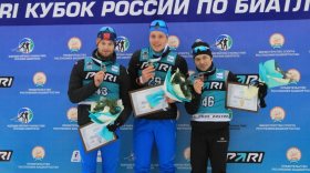 Максим Цветков стал вторым на IV этапе Кубка России по биатлону
