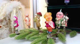 Выставка елочных игрушек из частной коллекции открылась в Череповце