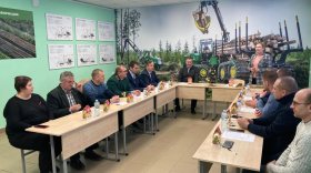 Класс по подготовке операторов форвардеров и харвестеров открылся в Вытегорском политехническом техникуме