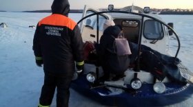 В Череповце спасатели помогли девочке, которая повредила ногу на реке