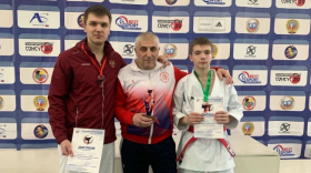 Сборная Вологодской область завоевала 5 медалей на Всероссийских соревнованиях по каратэ
