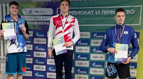 Вологодские спортсмены завоевали шесть медалей в заключительный день чемпионата и первенства СЗФО по плаванию