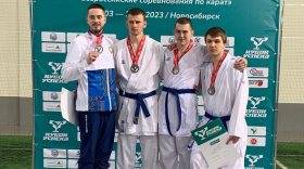 Макар Головин завоевал бронзовую медаль Всероссийских соревнований по каратэ