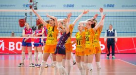 «Северянка» возглавила турнирную таблицу Чемпионата России по волейболу
