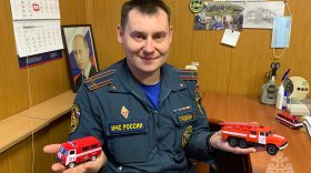Начальник службы пожаротушения в Череповце собрал коллекцию из 58 пожарных машин