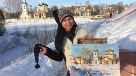 Выставка живописи Ольги Карпачевой проходит в Вологде 