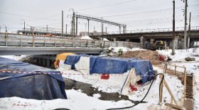 Ремонт моста через Шограш в Вологде закончат в июне