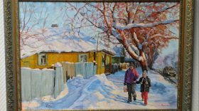 Выставка работ художника Николая Кудряшова проходит в Вологде