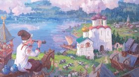 Сказочные картины и исторические работы художника Алексея Смирнова будут представлены на выставке в Вологодском кремле