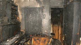 Квартира пьяного вологжанина загорелась, когда его не было дома  