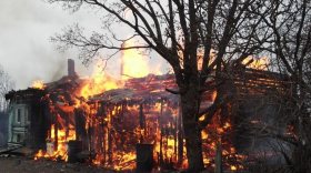В Вологодской области из-за пожара осталась без дома многодетная семья
