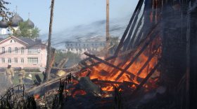 Пожар в Доме со штурвалами в Вологде: найдено три очага возгорания