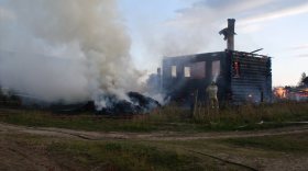Житель вологодской деревни сжёг дом гражданской супруги после ссоры