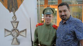 «Солдаты Александро-Невского полка» напомнили вологжанам о Первой мировой войне
