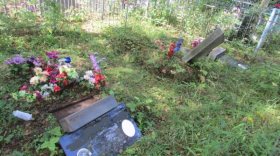Дети разгромили кладбище в Вологодской области