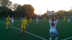 Женская сборная области по футболу сыграла вничью с ярославской «ДЮСШ-13»