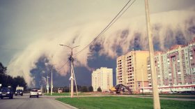 Синоптики объяснили "апокалиптические" облака в Череповце