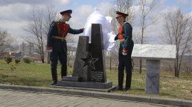 В Волгограде открыли памятник вологжанам-участникам Сталинградской битвы