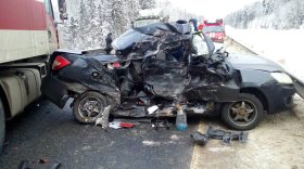 В Грязовецком районе погиб водитель "Лады", выехавший на встречку