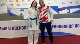 Анна Макарова стала «серебряным» призёром Всероссийских и Международных соревнований по каратэ