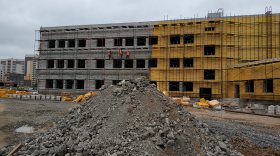 Новую школу в Череповце обещают сдать в конце марта 2019 года
