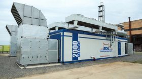 На подшипниковом заводе в Вологде с опозданием в два года запустили газопоршневую электростанцию