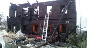 В Соколе пьяный мужчина погиб во время пожара в своей квартире