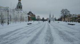 В Вологде Кремлевская площадь, где не разрешили проводить митинг избирателей из-за «других мероприятий», оказалась пустой