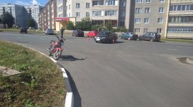 В Череповце водитель легковушки сбил 13-летнего мотоциклиста