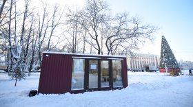 Мобильный офис Лаборатории городской среды открылся на площади Революции в Вологде