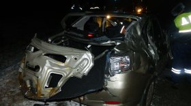 В Грязовецком районе иномарка столкнулась с "ГАЗелью": погиб пассажир