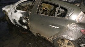  На Преминина,14 в Вологде горели сразу 6 машин
