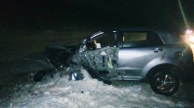  В Грязовецком районе погибла водитель "Вольво S40", нарушившая правила обгона