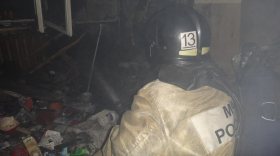 Пьяную череповчанку спасли из огня пожарные