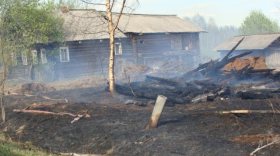 В одном из районов Вологодской области выгорело полдеревни