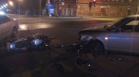Мотоциклист погиб после ночного ДТП в Череповце