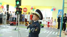 В Вологде на базе детского сада "Ивушка" открыли модульный автогородок