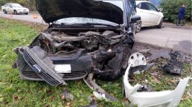 В Вологде «Хендай» врезался в «Форд» с пьяным водителем за рулем