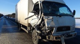 В Шекснинском районе столкнулись легковая и грузовик: погибла женщина