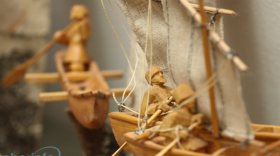 Выставка моделей старинных судов открылась в Череповце
