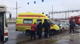 В Череповце столкнулись автобусы: есть пострадавшие