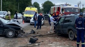 В Вологде женщина-водитель пострадала в ДТП рядом с кладбищем на Пошехонском шоссе
