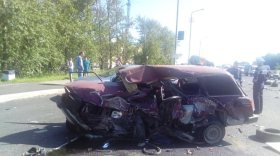 В Череповце в столкновении четырех машин погиб водитель ВАЗа