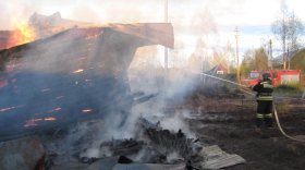 В Череповецком районе сельчане спасли во время пожара двоих мужчин