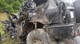 В Вытегорском районе автомобиль «Ниссан» столкнулся с грузовиком: погиб водитель легковушки