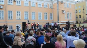 Вологодская филармония открыла сезон концертов под открытым небом