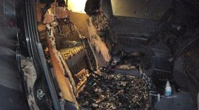В Вологде ночью сгорели два автомобиля
