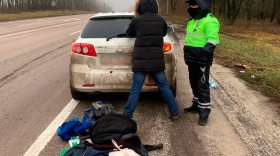 Пьяного вологжанина с крупной партией наркотиков задержали в Белгородской области