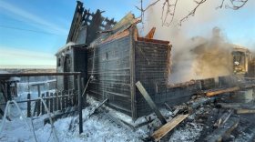 67-летний мужчина погиб при пожаре в Великоустюгском районе Вологодской области 7 января