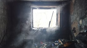 В Вологде мужчина погиб при пожаре в многоквартирном доме на Пошехонском шоссе